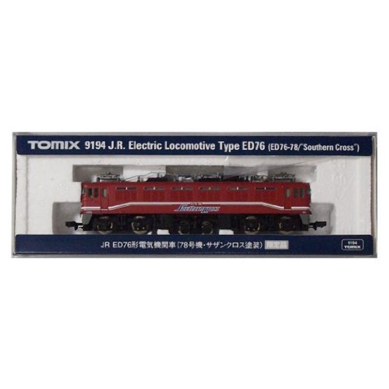 オリジナル TOMIX Nゲージ (78号機・サザンクロス塗装) ED76 限定 9194 その他鉄道模型