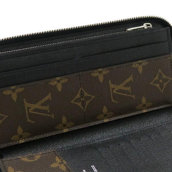 LOUIS VUITTON ルイヴィトン 長財布 モノグラム・マカサー ジッピー