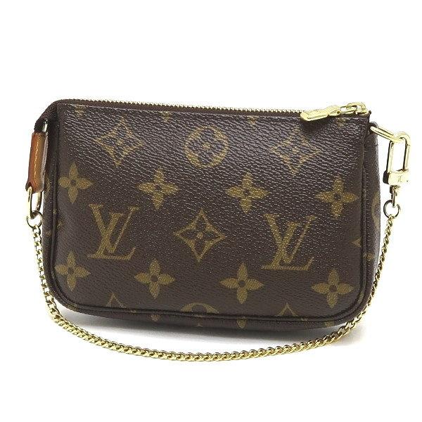 廃盤Louis Vuitton ポーチ ダークブラウン 保存袋付