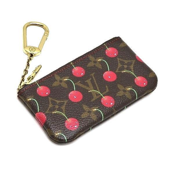 ルイヴィトン 小銭入れ兼用キーケース モノグラム・チェリー  