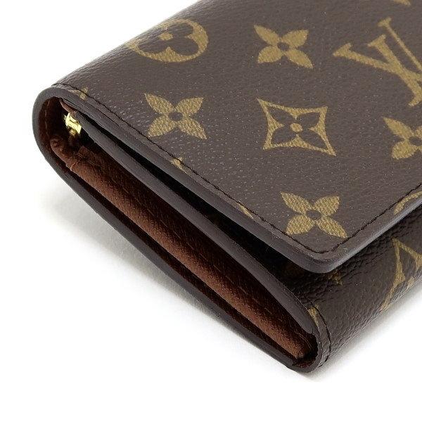 【新型】　モノグラム　ポルトフォイユ　トレゾール　二つ折り財布　折り財布　現行 ルイヴィトン モノグラム ポルトフォイユ・トレゾール