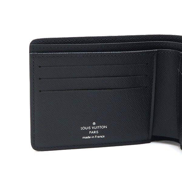 ルイヴィトン　モノグラムエクリプス　ポルトフォイユ　ミュルティプル　二つ折り財布 LOUIS VUITTON（ルイ・ヴィトン） 2つ折り財布（札・カード入れ