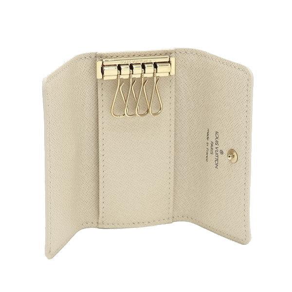 未使用 ルイヴィトン ダミエアズール ミュルティクレ4 キーケース 箱、袋付き LOUIS VUITTON ダミエ・アズール ミュルティクレ4 キーケース