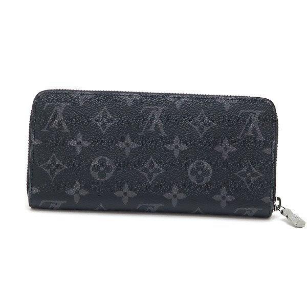 ルイヴィトン LOUIS VUITTON 長財布 モノグラムエクリプス ジッピー