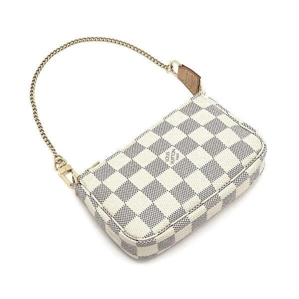 LOUIS VUITTON（ルイ・ヴィトン） チェーン付きミニポーチ ダミエ