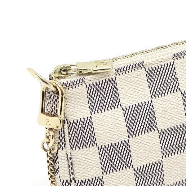 LOUIS VUITTON（ルイ・ヴィトン） チェーン付きミニポーチ ダミエ