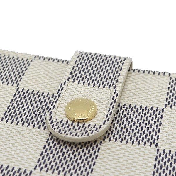 ルイヴィトン LOUIS VUITTON 二つ折り財布 ポルトモネ ビエ ヴィエノワ ダミエアズールキャンバス ダミエアズール ゴールド金具 がま口 N61676 MI1059【中古】 LOUIS VUITTON ルイヴィトン ダミエ ポルトモネ・ビエヴィエノワ 2