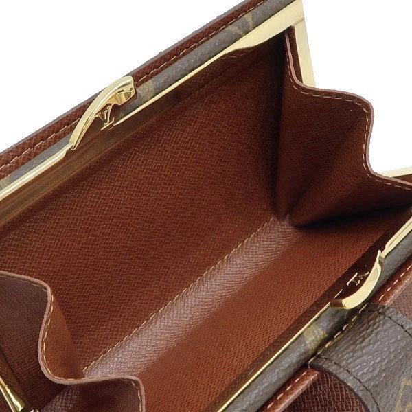 LOUIS VUITTON（ルイ・ヴィトン） がま口財布 モノグラム ポルト モネ