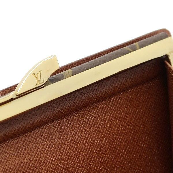 LOUIS VUITTON（ルイ・ヴィトン） がま口財布 モノグラム ポルト モネ