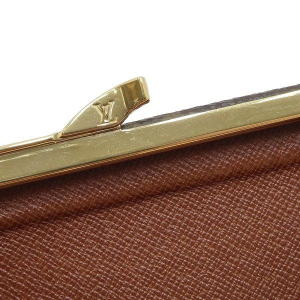 LOUIS VUITTON（ルイ・ヴィトン） がま口財布 モノグラム ポルト モネ