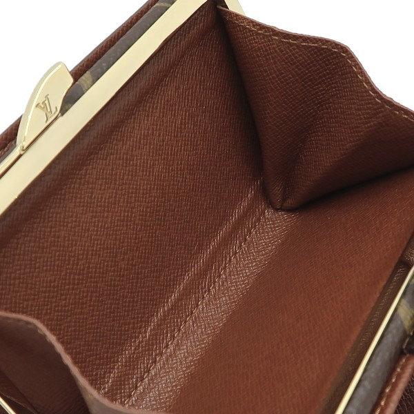 LOUIS VUITTON（ルイ・ヴィトン） がま口財布 モノグラム ポルト モネ