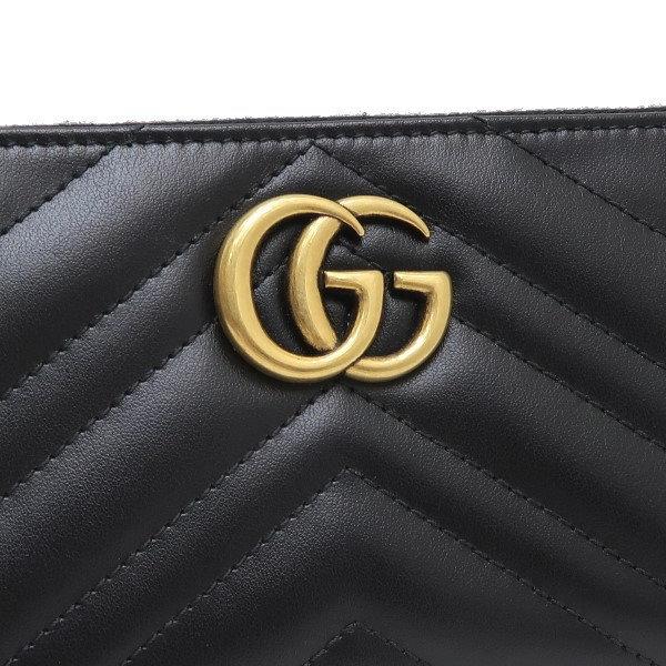 GG Marmont グッチ 長財布 ジップアラウンドウォレット GGマーモント 