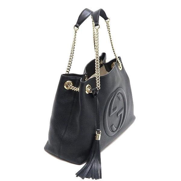 GUCCI グッチ チェーントートバッグ ショルダーバッグ ソーホー  