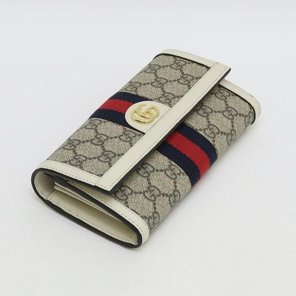 Ophidia グッチ 長財布 コンチネンタルウォレット オフィディア