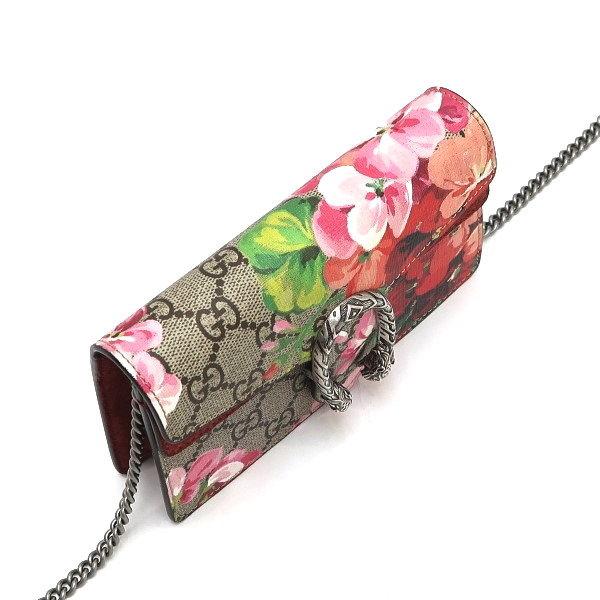未使用に近い】グッチ クラッチバッグ ブルームス ロゴ フローラル