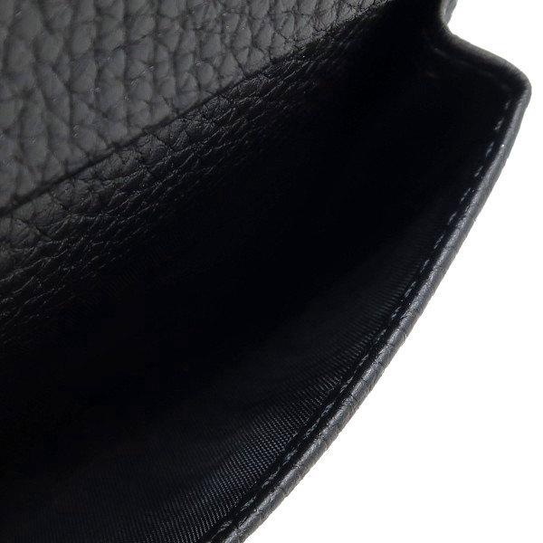グッチ ロゴウォレット  835098【Sランク】【中古】 GUCCI（グッチ） 2つ折り財布 コインウォレット ロゴエンボス レザー