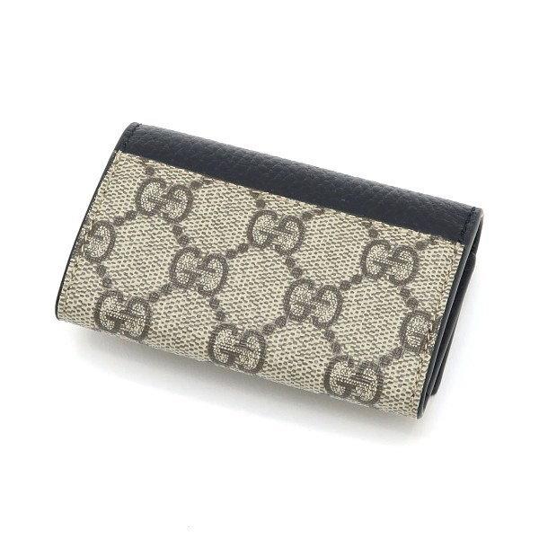 GUCCI（グッチ） 6連キーケース GGスプリームキャンバス×テクスチャー