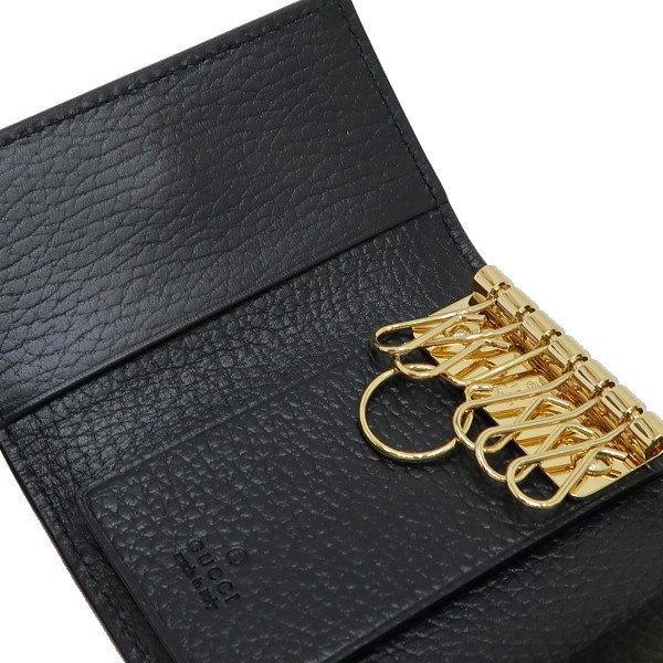 GUCCI（グッチ） 6連キーケース GGスプリームキャンバス×テクスチャー