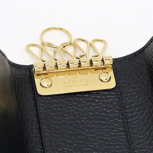 GUCCI（グッチ） 6連キーケース GGスプリームキャンバス×テクスチャー