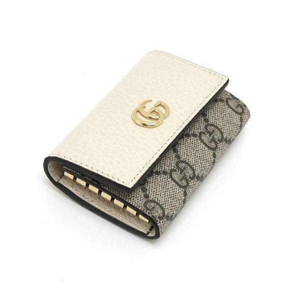 GUCCI（グッチ） 6連キーケース GGスプリームキャンバス×テクスチャー 