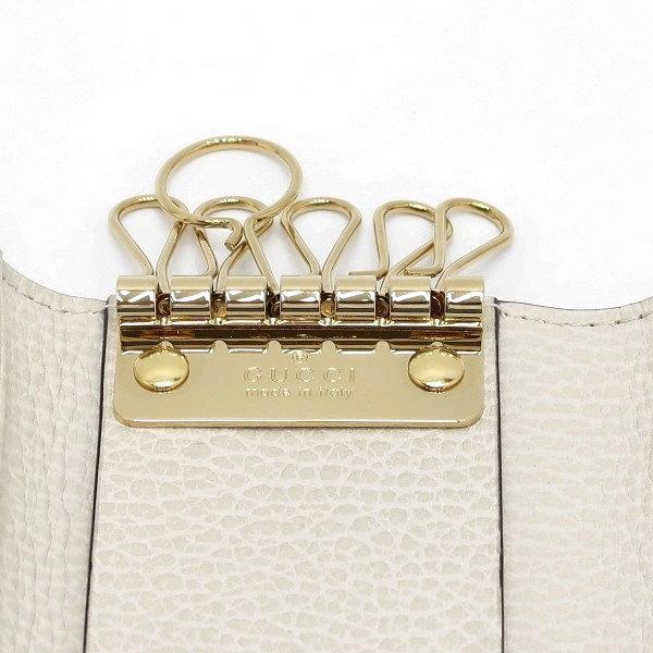GUCCI（グッチ） 6連キーケース GGスプリームキャンバス×テクスチャー 