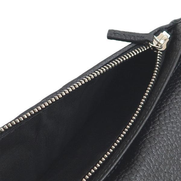 GUCCI グッチ 2つ折り長財布 ロングウォレット シルバーGUCCIロゴ  