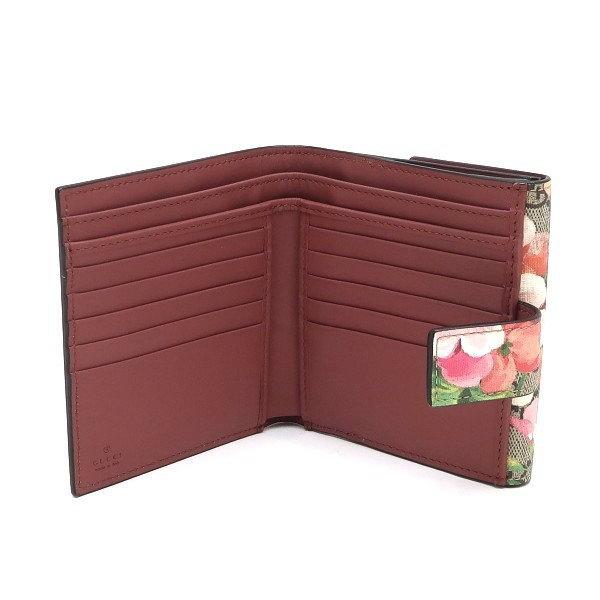 正規品 GUCCI グッチ　二つ折り財布　GG フラワー 楽天市場】グッチ 財布 GUCCI ショップ袋付き 二つ折り財布 花柄
