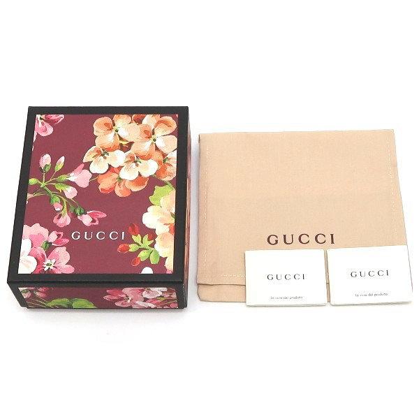 正規品　グッチ財布　グッチブルームス　グッチGGスプリーム グッチレザー GUCCI（グッチ） Wホック財布 GGブルームス GGスプリームキャンバス