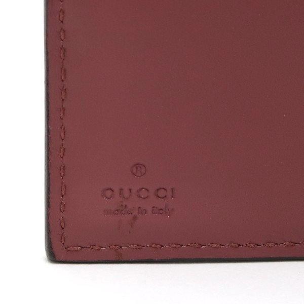 GUCCI（グッチ） Wホック財布 GGブルームス GGスプリームキャンバス