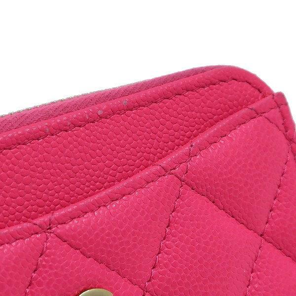 マトラッセ シャネル クラシック ジップ カードケース コインケース  