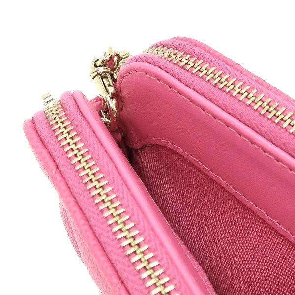 シャネル / CHANEL　マトラッセ チェーン ウォレット / ショルダーバッグ　A82527　キャビアスキン　ピンク 【中古】 商品番号 70158 CHANEL（シャネル） マトラッセ チェーン ウォレット A82527 キャビア