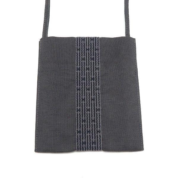 エルメス HERMES エールライン ポシェット ショルダーバッグ バッグ ナイロンキャンバス レディース グレー系 【中古】 HERMES（エルメス） ショルダーバッグ エールライン ポシェット