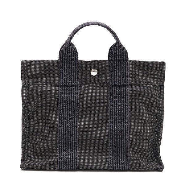 美品！　エルメス ハンドバッグ エールラインPM エールライン エルメス ハンドバッグ トートPM グレー