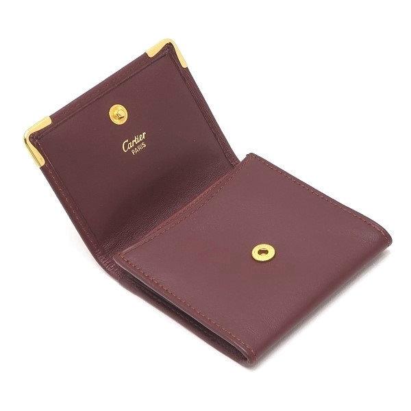 Cartier（カルティエ） コインケース マストライン レザー ボルドー 箱