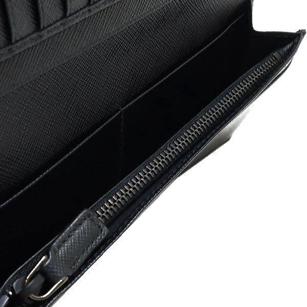 PRADA（プラダ） 長財布 サフィアーノレザー ブラック 黒 NERO ロゴ