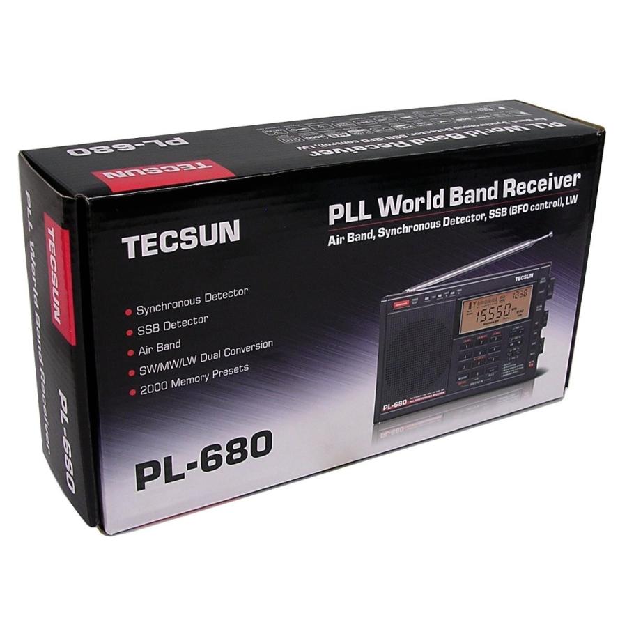 Tecsun Pl 680 Ssb エアバンド 同期検波 ハイエンド短波ラジオ ポータブルbcl受信機 Fmステレオ Air Lw Mw Sw Pllシンセサイザー ワールドバンドレシーバー B00tolutdo Lafeuilleヤフー店 通販 Yahoo ショッピング