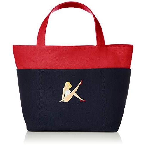 Sale キタムラ ペットボトル収納ポケット付き トートバッグ R 0680 ダークブルー レッド 紺 B0zrbn4n Lafeuilleヤフー店 通販 Yahoo ショッピング