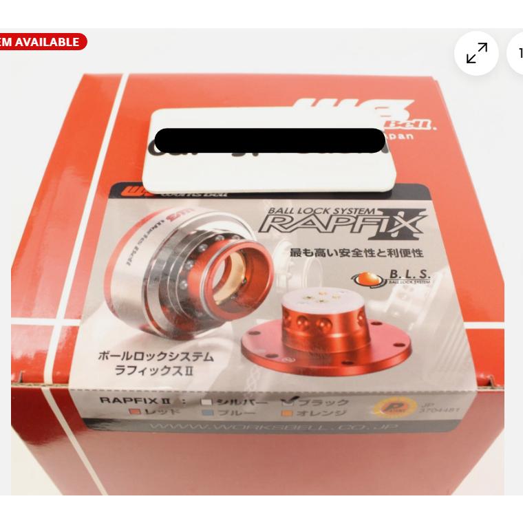 Works Bell RAPFIX2 レッド クイックリリース Works Bell ワークスベル RAPFIXII ラフィックス2 レッド クイック