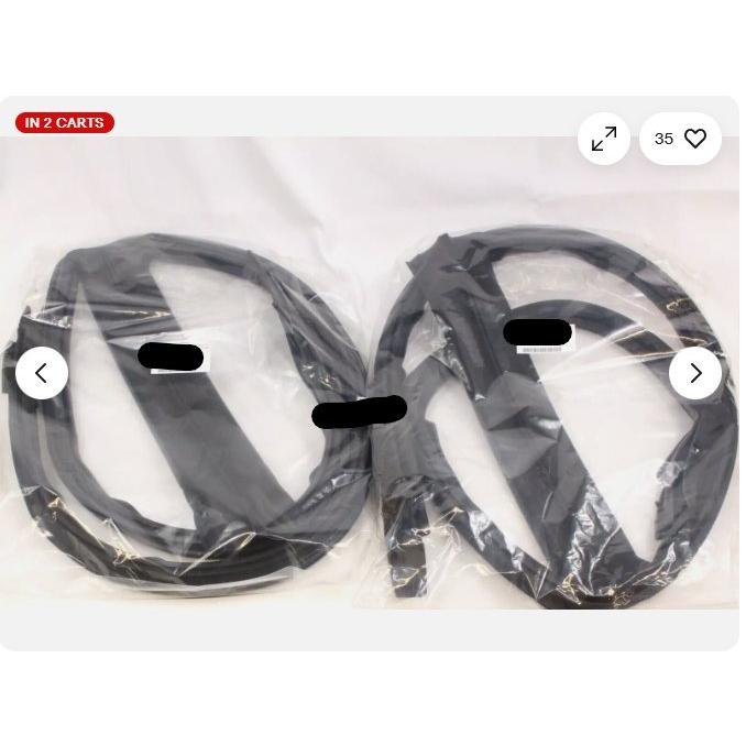 インプレッサGC8 スバル純正ルーフウェザーストリップトランクウェザー