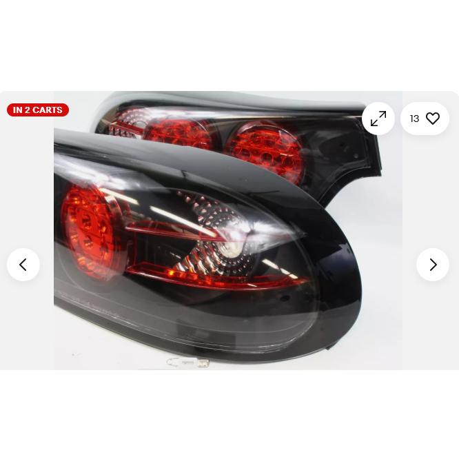 SONAR RX-7 RX7 FD3S ユーロ LED テールランプ ブラックライト リア