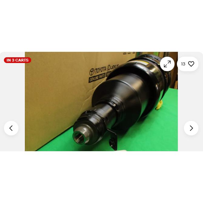 レクサス純正 08-16 AWD LS600H LS460 LS600 エアショックシリンダー