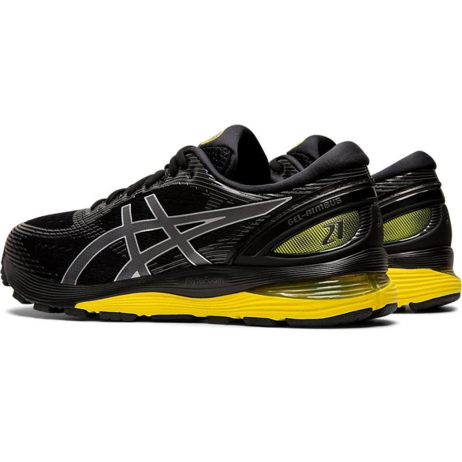 asics nimbus 21 black yellow