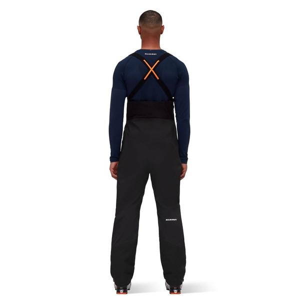 マムート MAMMUT ハルディグラット ハードシェル ビブ パンツ short 1020-13441-0001-S メンズの画像