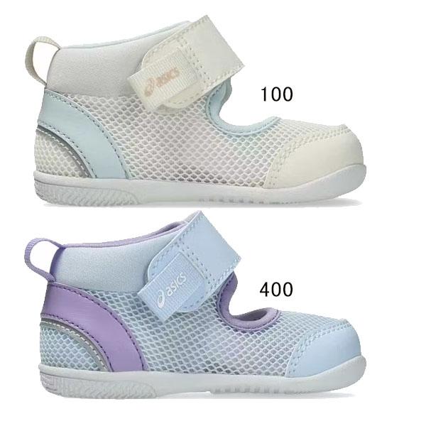 asics アシックス シューズ スクスク SUKUSUKU MESHOES FIRST 3 1144A430 すくすく サンダル キッズの画像