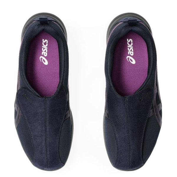 asics アシックス シューズ ライフウォーカー ウォーキングシューズ レディース ワイド 幅広 3E相当 スニーカー LIFEWALKER Ｗ018 1242A018 ラフィートスポーツの画像