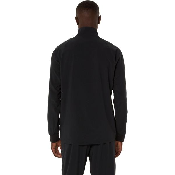 asics アシックス HYBRID STRETCH WOVEN JACKET ランニング 陸上競技 ウェア 2091A752-001の画像