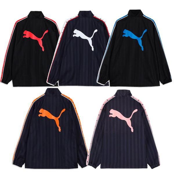 新品 PUMA セットアップ 上下 プーマ スポーツ 軽量 ランニング PUMA（プーマ） 上下セット SHADOW STRIPE ニットジャケット
