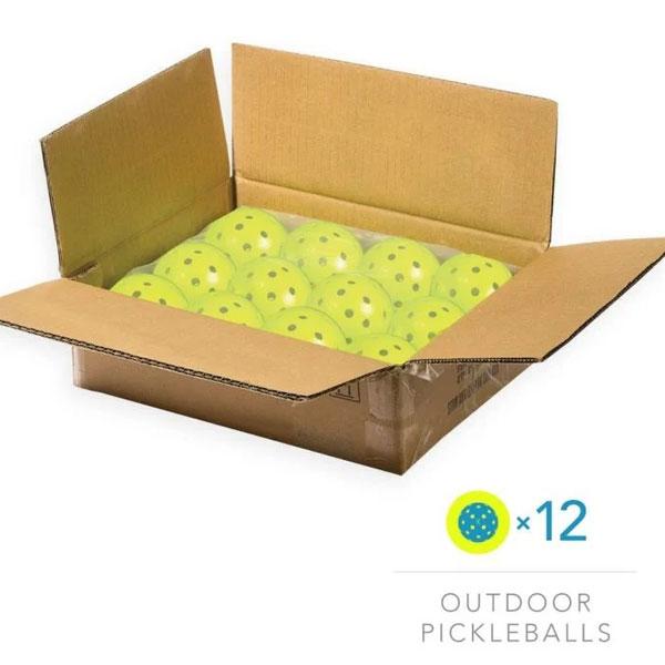 Franklin フランクリン X-40 PICKLEBALL 12 PACK BOX 12個入 屋外用 ピックルボール 52828X | フランクリン | 01