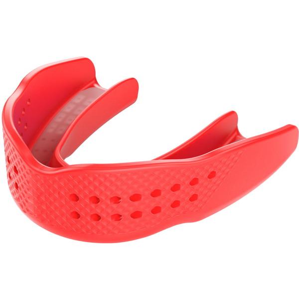 SHOCKDOCTOR ショックドクター マウスガード スーパーフィット アダルトサイズ レッド ボディーケア グッズ 8820A ユニセックス マウスピース スポーツ | ブランド登録なし