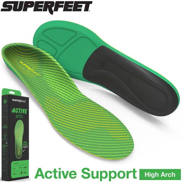 スーパーフィート SUPER feet インソール グリーン Active Support High Arch 中敷き ランニング ウォーキング | ブランド登録なし
